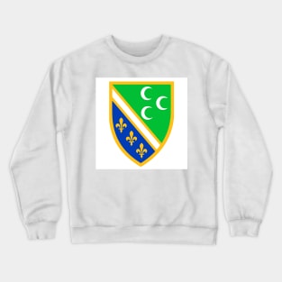 Sandzak grb coats of arms Crewneck Sweatshirt